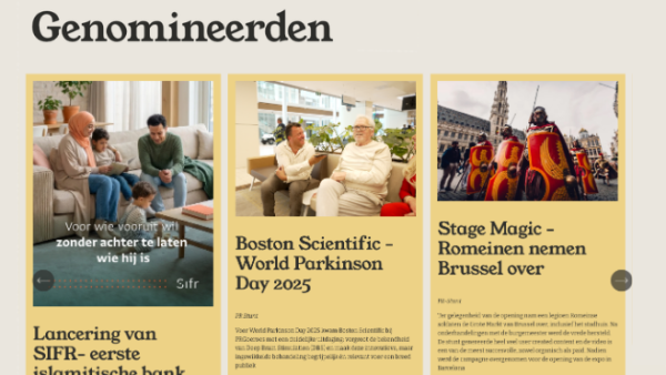 Kleine merken stelen de show bij de PR Publieksprijs