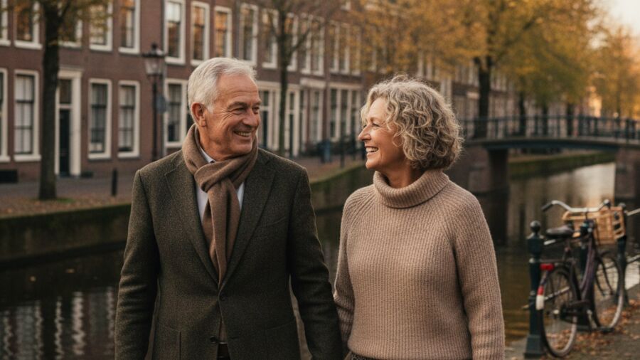 Groningse 60-plussers daten het meest online, Overijssel het minst